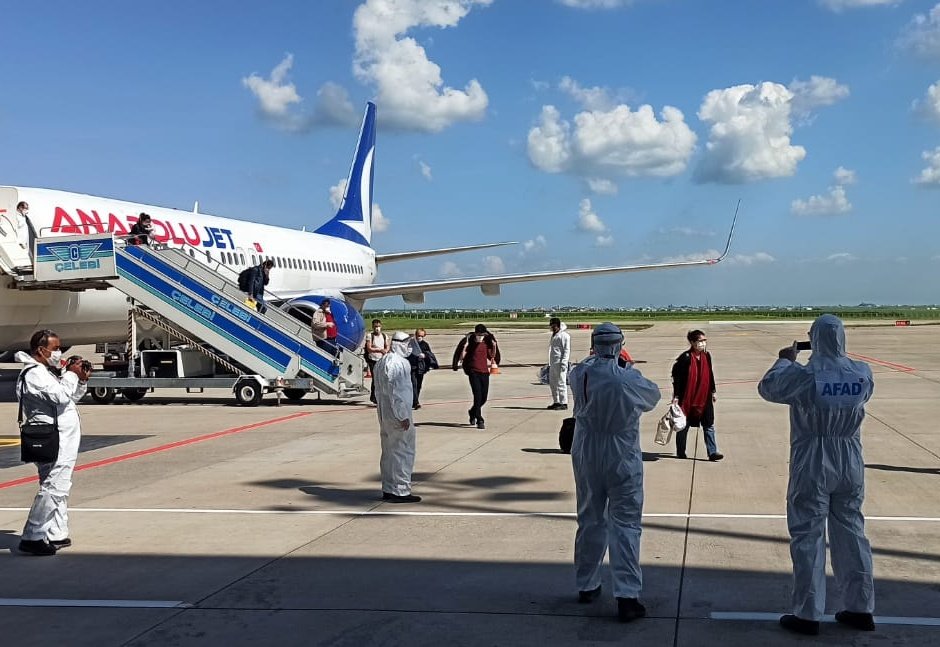 İran’dan getirilen 39 Türk vatandaşı Mardin’de yurda yerleştirildi