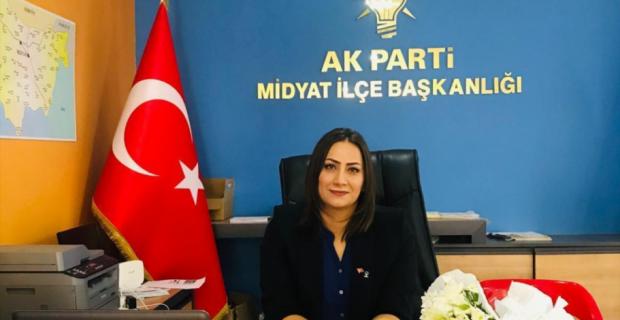 AK Parti Midyat İlçe Kadın Kolları Başkanı görevi bıraktı