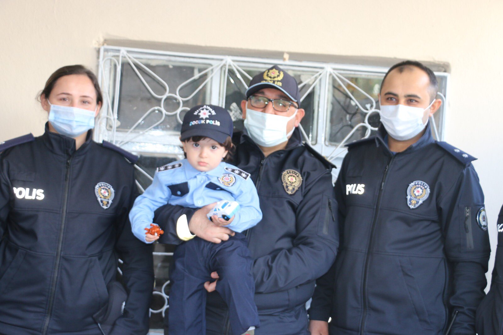 Mardin’de Mert’in polis üniforması hayali gerçek oldu
