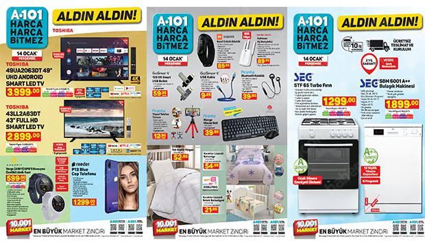 A101 14 Ocak aktüel kataloğu!
