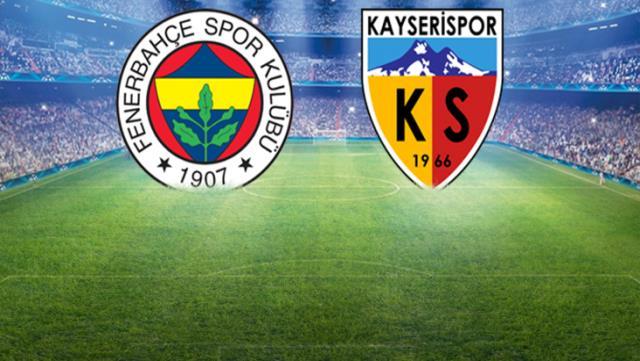 Fenerbahçe Kayserispor Canlı İzle, Fenerbahçe Kayserispor şifresiz izle