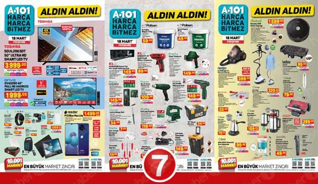 A101 18 MART 2021 AKTÜEL ÜRÜNLER KATALOĞU!