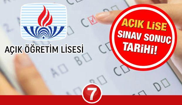 AÖL 1. dönem online sınav sonuçları ne zaman açıklanacak?