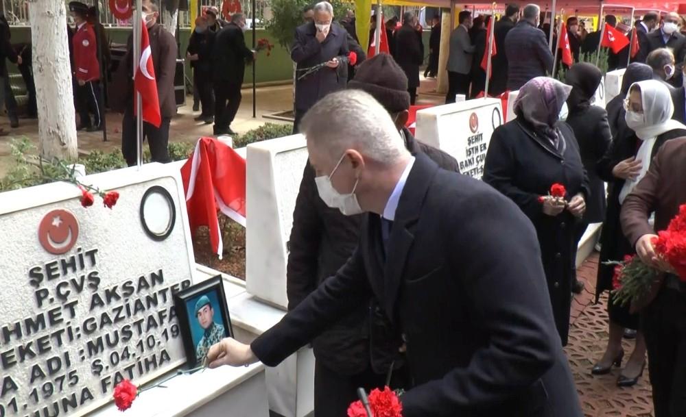Gaziantep’te 18 Mart Çanakkale Zaferi töreni