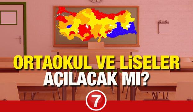 Ortaokul 5,6,7 ve lise 9,10,11. sınıflar okula ne zaman başlayacak? MEB vakaların düştüğü…