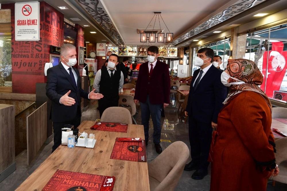 Vali Gül, kontrollü normalleşme uygulamalarını denetledi