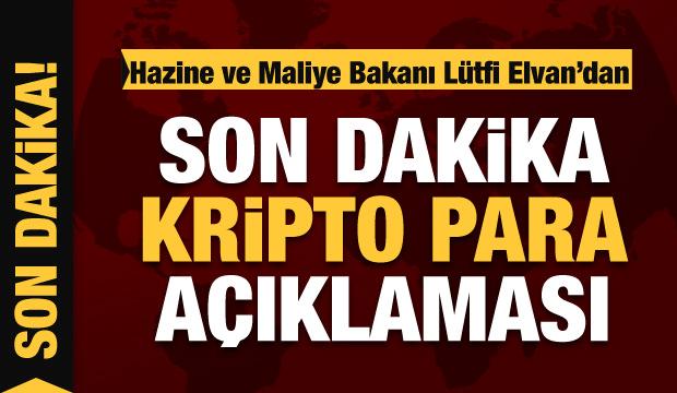Bakan Elvan’dan nefes kredisi ve kripto para açıklaması