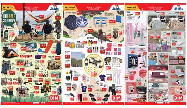 BİM 31 Mayıs Aktüel Kataloğu! Züccaciye, elektronik, tekstil ve tüm kamp ürünlerinde…