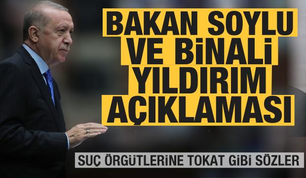 Erdoğan’dan son dakika Süleyman Soylu açıklaması! Suç örgütlerine resti çekti