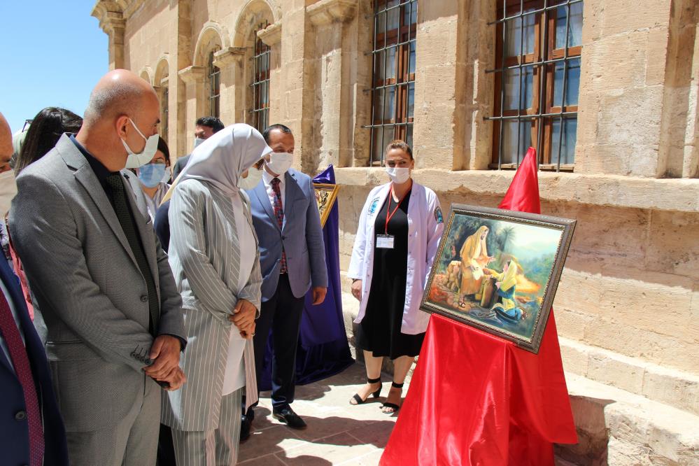 Artuklu Halk Eğitim Merkezi ve Olgunlaşma Enstitüsü çalışmaları sergilendi