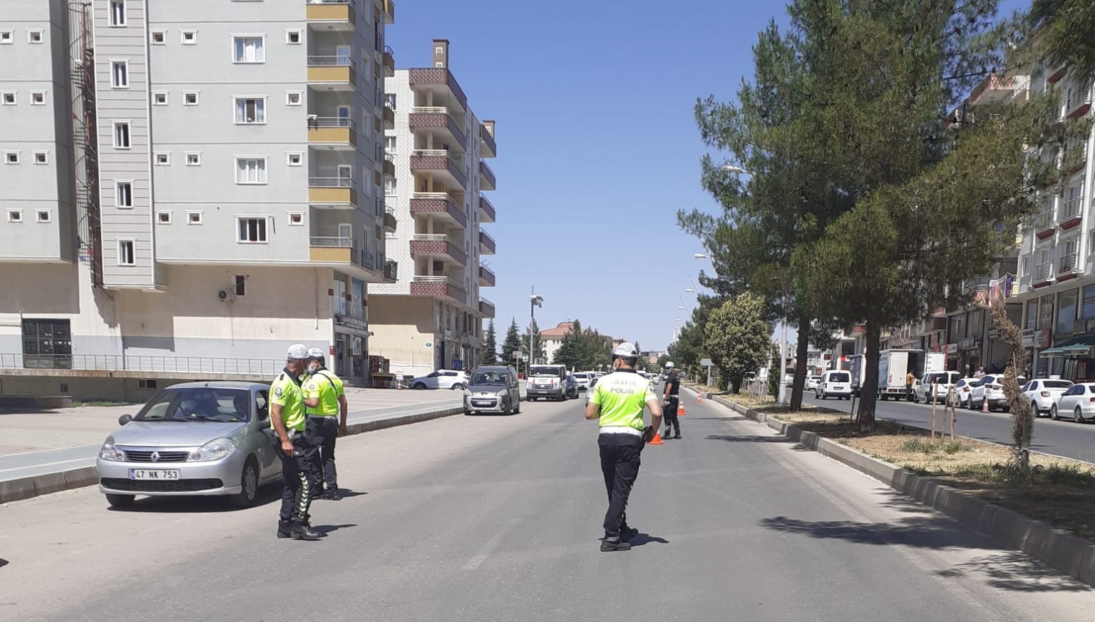 Radarla hız denetimi yapıldı