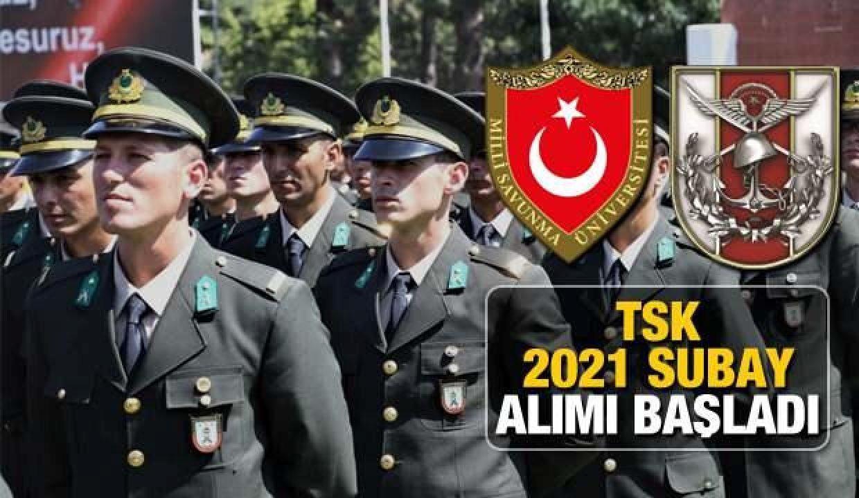 TSK 2021 subay alımı başvuruları ne zaman? Son başvuru ne zaman bitiyor?