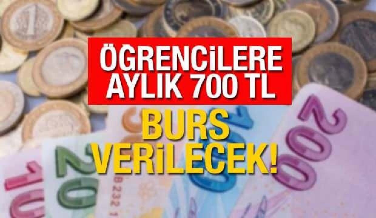 Üniversite öğrencilerine karşılıksız 700 TL burs verilecek! Burs başvurusu nereden nasıl yapılır?