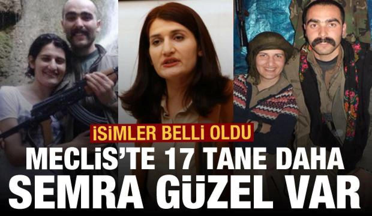 İsimler belli oldu: TBMM’de 17 tane daha Semra Güzel var