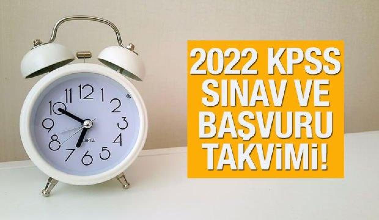 KPSS ne zaman? ÖSYM Ortaöğretim, ön lisans ve lisans sınav ve başvuru tarihleri 2022!