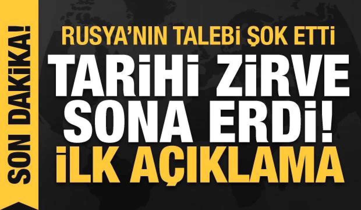 Moskova’nın talebi şok etti: ABD ve Rusya’nın Ukrayna zirvesi sona erdi