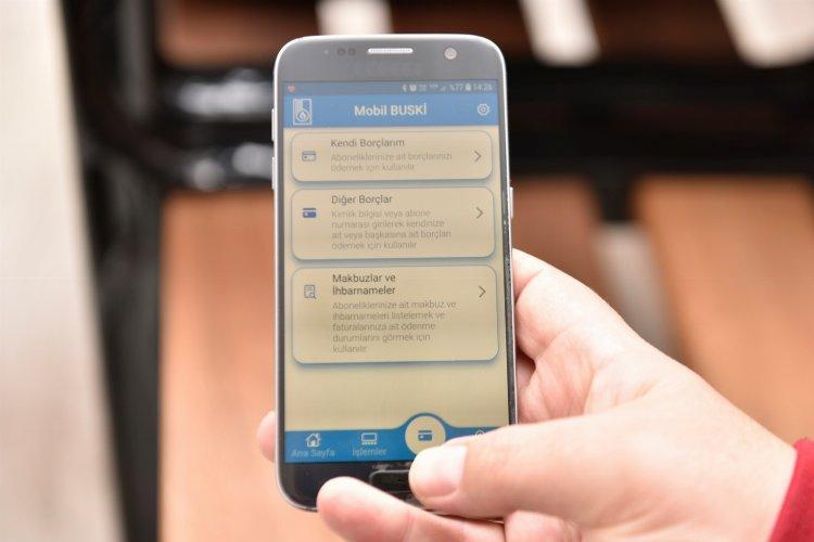 Bursa BUSKİ’den mobil güncelleme