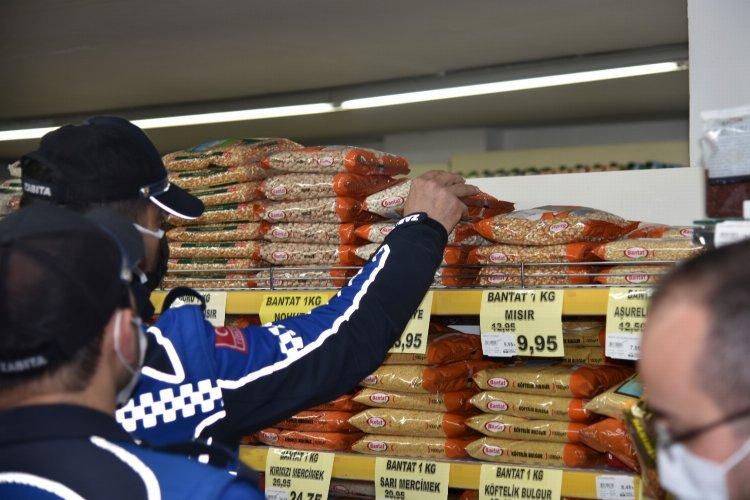 Bursa Mustafakemalpaşa’da raflarda KDV denetimi