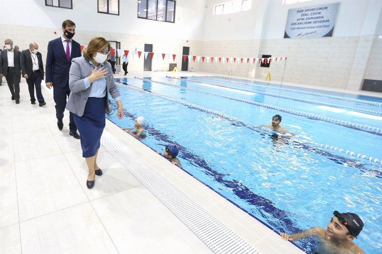 Gaziantep’te yeni yapılan 9 spor salonu ve 12 yüzme havuzundan 2021’de 147 bin kişi yararlandı