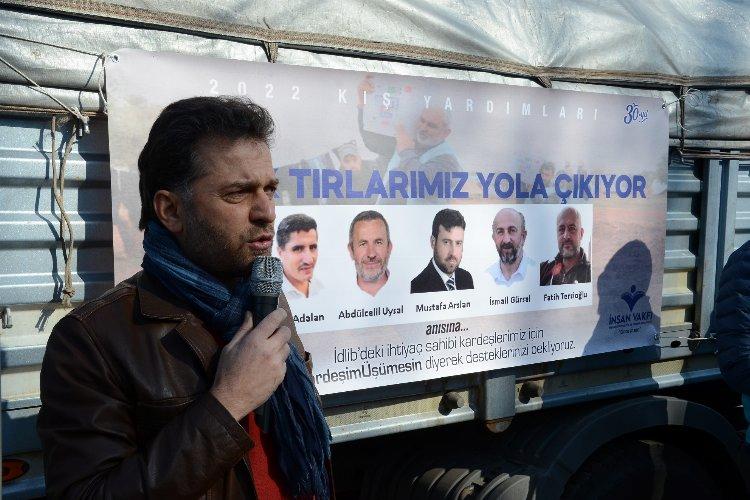 İMH Bursa’nın yardım eli İdlib’e uzandı