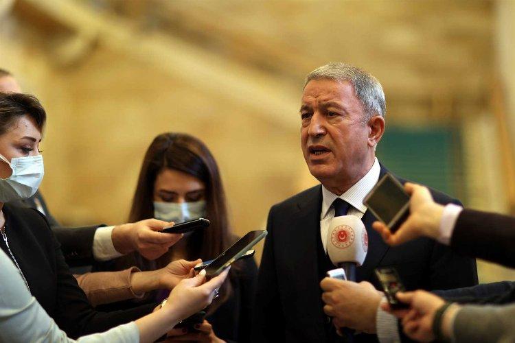 Bakan Akar: “Temennimiz barışçıl çözümdür”