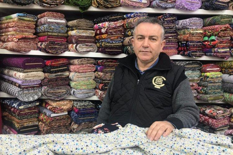 Bursa Kumaşçılar Çarşısı’nda durum iyi
