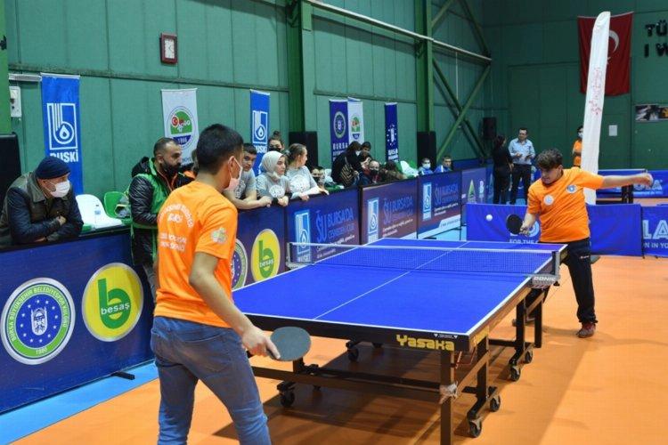 Bursa’da masa tenisinde ‘özel’ buluşma
