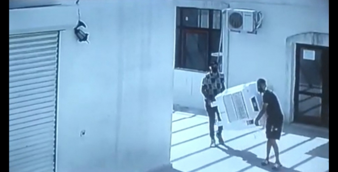 Mardin’de hırsızlar bu kez taziye evi kliması çaldı