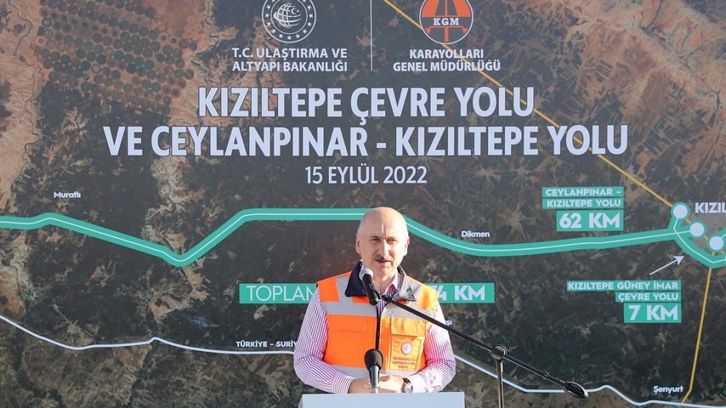 Bakan Karaismailoğlu: Kızıltepe çevre yolu Mayıs 2023’te tamamlayacağız