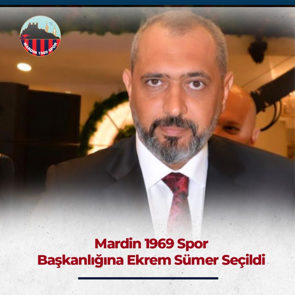Mardin 1969 Spor Kulübünde Yeni Başkan Sümer Oldu