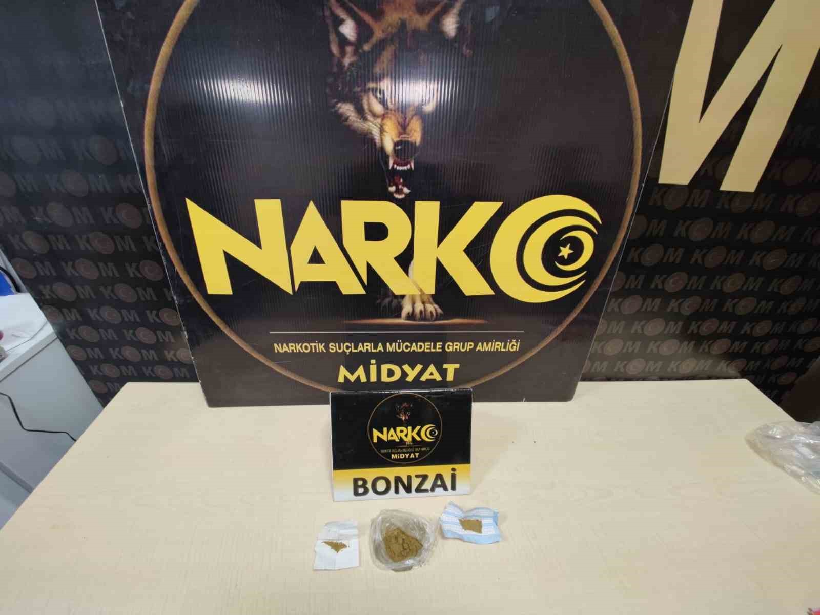 Mardin’de uyuşturucuya 3 tutuklama