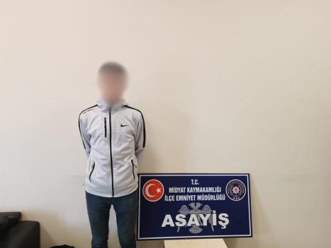 Mardin’de hırsızlar suç aletleriyle yakalandı