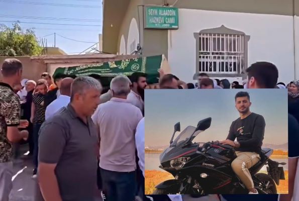 Motosiklet kazasında hayatını kaybeden genç toprağa verildi