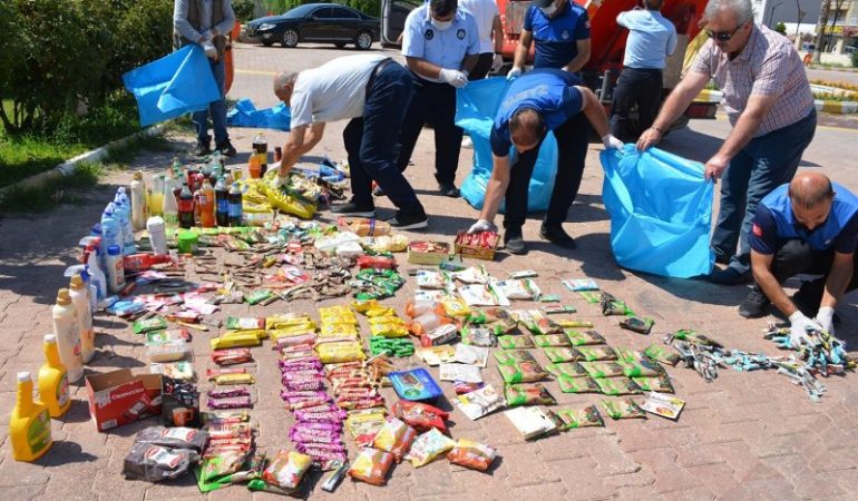 Kızıltepe’de tarihi geçmiş ürün satan işletmelere ceza kesildi