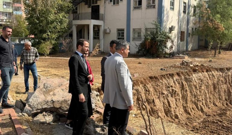 Mardin’de Üçüncü Güçlendirilmiş Göçmen Sağlığı Merkezi inşaatı sürüyor